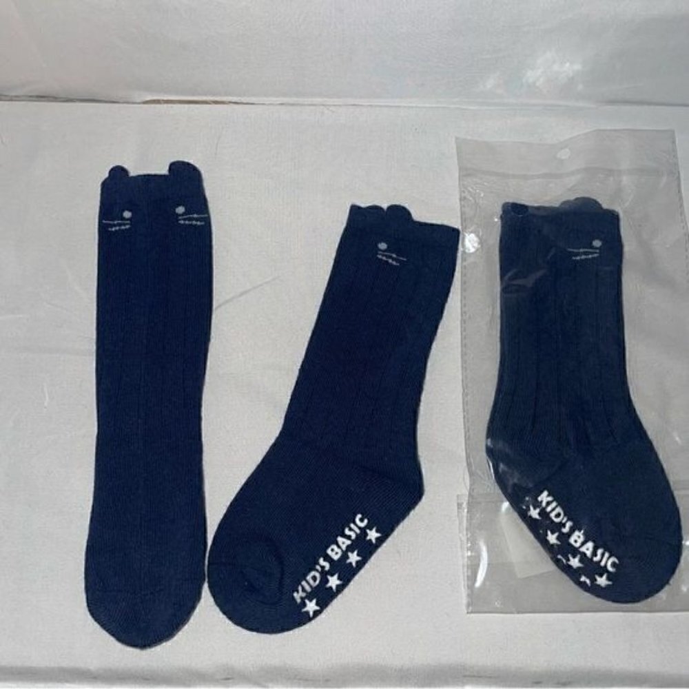 Toddler Socks Knee High Stars All over Printed Graphic Casual High Pull on Socks
